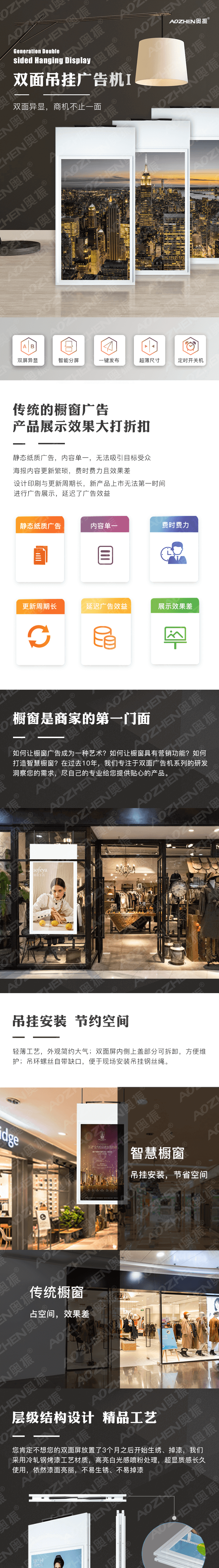 雙面液晶廣告機(jī)